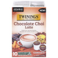 Twinings K-Cup Pods Chocolate Chai Latte Black Tea - 10 Each