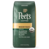 Peet's Coffee Coffee, Organic, Ground, Medium Roast, Alameda Morning Blend