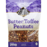 First Street Peanuts, Butter Toffee - 22 Ounce