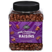 First Street Raisins, Milk Chocolate Covered - 44 Ounce