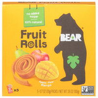 Bear Fruit Rolls, Apple-Pear Mango, 5 Each