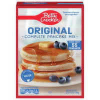 Betty Crocker Pancake Mix, Original, Complete, 37 Ounce