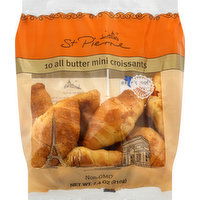 St Pierre Croissants, All Butter, Mini - 10 Each