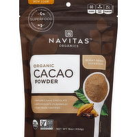 Navitas Cacao Powder, Organic - 16 Ounce