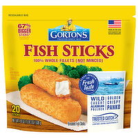 Gorton's Breaded Fish Sticks - 20 Each