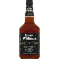 Evan Williams Whiskey, Kentucky Straight Bourbon - 1.75 Litre