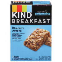 Kind Bars, Breakfast, Blueberry Almond, 6 Each