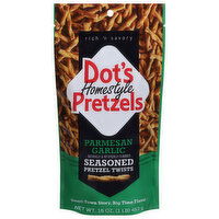 Dot's Homestyle Pretzels Pretzel Twists, Seasoned, Parmesan Garlic - 16 Ounce