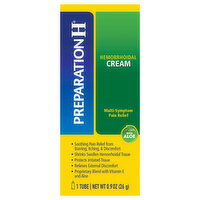 Preparation H Hemorrhoidal Cream, with Aloe, Maximum Strength, Multi Symptom Relief - 0.9 Ounce