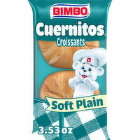 Bimbo Plain Croissants, 2 count, 3.53 oz - 2 Each