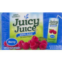 Juicy Juice 100% Juice, Berry, 8 Pack - 8 Each