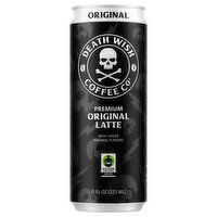 Death Wish Coffee Co Premium Original Latte - 11 Fluid ounce