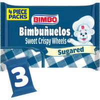 Bimbo Sugar Sweet Crispy Wheels, 3 packs, 6.99 oz - 3 Each