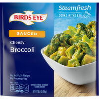 Birds Eye Broccoli, Cheesy, Sauced, Steamfresh - 10.8 Ounce