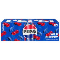 Pepsi Cola, Wild Cherry - 12 Each