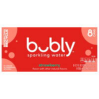 Bubly Strawberry Sparkling Water