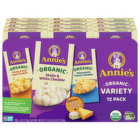 Annie's Pasta, Organic, Variety 12 Pack, 12 Each