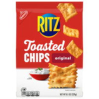 Ritz Toasted Chips, Original - 8.1 Ounce