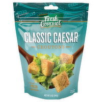 Fresh Gourmet Croutons, Classic Caesar - 5 Ounce