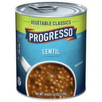 Progresso Soup, Lentil, Vegetable Classics - 19 Ounce