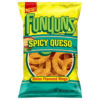 Funyuns Onion Flavored Rings, Spicy Queso Flavor - 6 Ounce