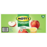 Mott's Apple Sauce, Apple - 36 Each