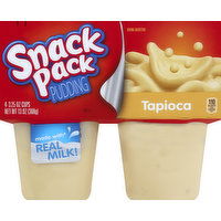 Snack Pack Pudding, Tapioca - 4 Each