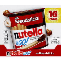 Nutella Hazelnut Spread + Breadsticks, 16 Pack - 16 Each