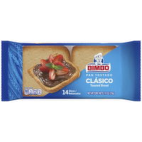 Bimbo Toasted Bread 7.4 oz - 7.4 Ounce