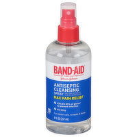 Band-Aid Antiseptic Cleansing Spray, Max Pain Relief - 8 Fluid ounce