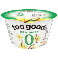 Too Good & Co. Yogurt, Zero Sugar, Madagascar Vanilla - 5.3 Ounce