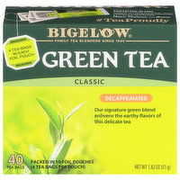 Bigelow Green Tea, Classic, Tea Bags - 40 Each