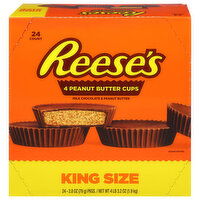 Reese's King Size Milk Chocolate & Peanut Butter - 24 Each