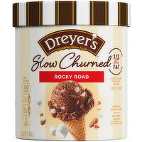 Dreyer's Rocky Road Light Ice Cream - 1.5 Quart