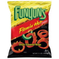 Funyuns Onion Flavored Rings, Flamin' Hot Flavored - 5.25 Ounce