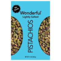 Wonderful No Shells Lightly Salted Pistachios - 12 Ounce