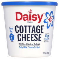 Daisy Low Fat 2% Milkfat Small Curd Cottage Cheese - 24 Ounce