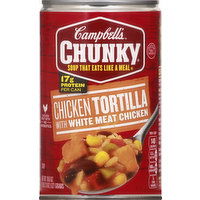 Campbell's Soup, Chicken Tortilla with White Meat Chicken, 18.6 Ounce