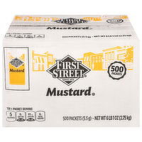 First Street Mustard, 500 Each