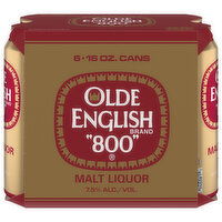 Olde English 800 Malt Liquor - 6 Each