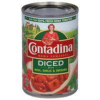 Contadina Roma Tomatoes, Diced - 14.5 Ounce