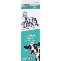 Alta Dena 1% Lowfat Milk Paper Carton 32 oz - 32 Ounce