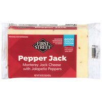 First Street Cheese, Pepper Jack - 16 Ounce