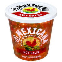 La Mexicana Salsa, Hot, 24 Ounce