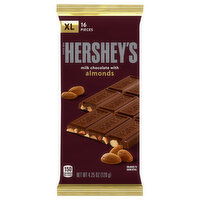 Hershey's chocolate bar almonds, XL, 4.25 Ounce