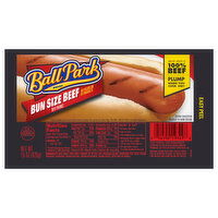 Ball Park Bun Size Beef Franks - 15 Ounce