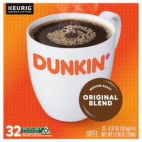 Dunkin' Medium Roast Original Blend Coffee - 32 Each