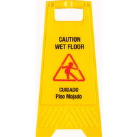 First Street Sign Board, Wet Floor, 1 Each