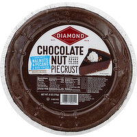 Diamond Pie Crust, Chocolate Nut, 9 Inch Size, 6 Ounce