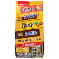 Mars Wrigley Candies, Peanut Lovers, Fun Size, Party Size, 22.66 Ounce